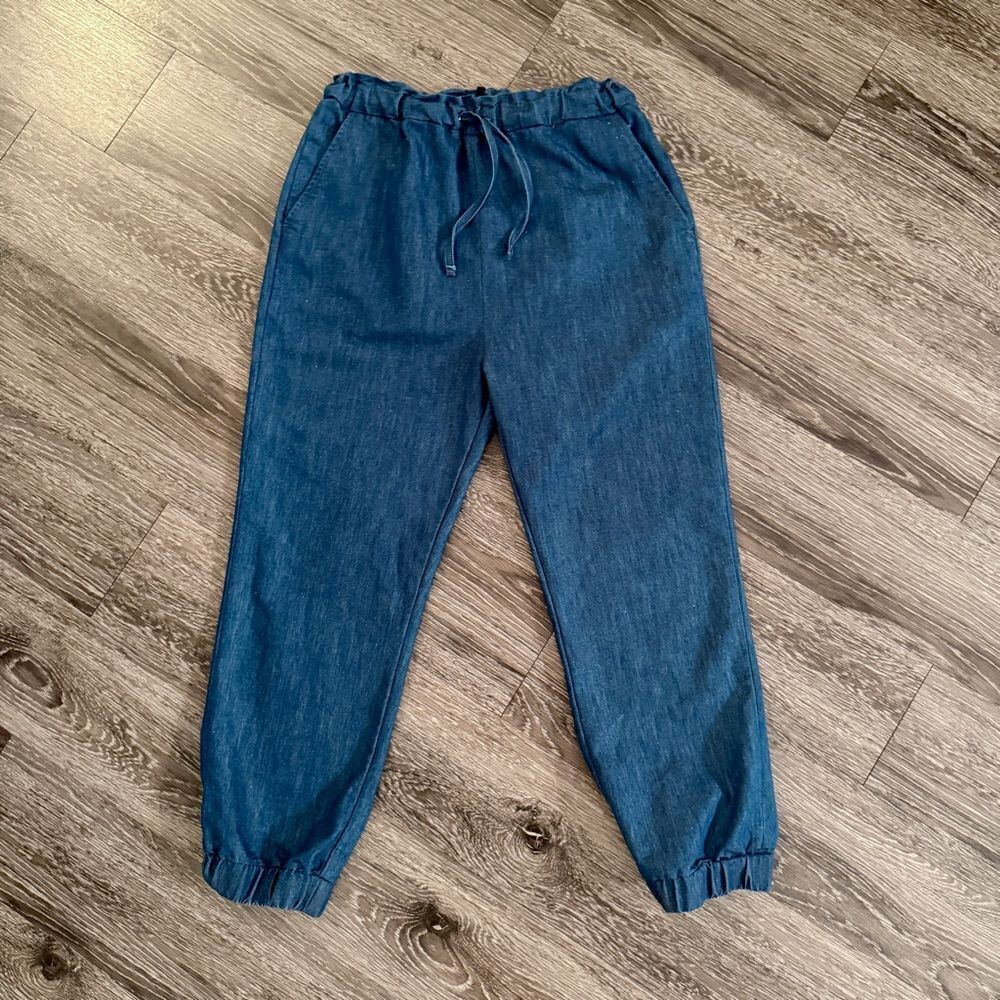 Askk Ny Sunset Chambray Jogger Pant